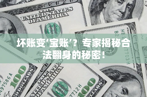 北京坏账变‘宝账’？专家揭秘合法翻身的秘密！