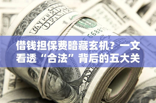 北京借钱担保费暗藏玄机？一文看透“合法”背后的五大关键陷阱