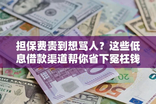 北京担保费贵到想骂人？这些低息借款渠道帮你省下冤枉钱