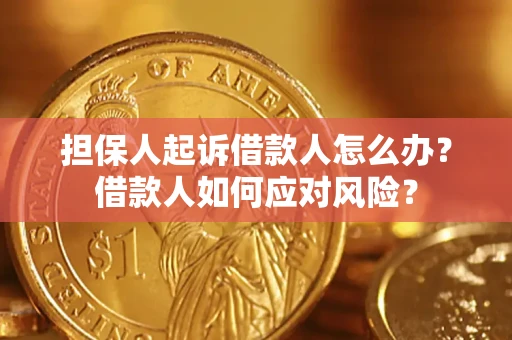 北京担保人起诉借款人怎么办？借款人如何应对风险？